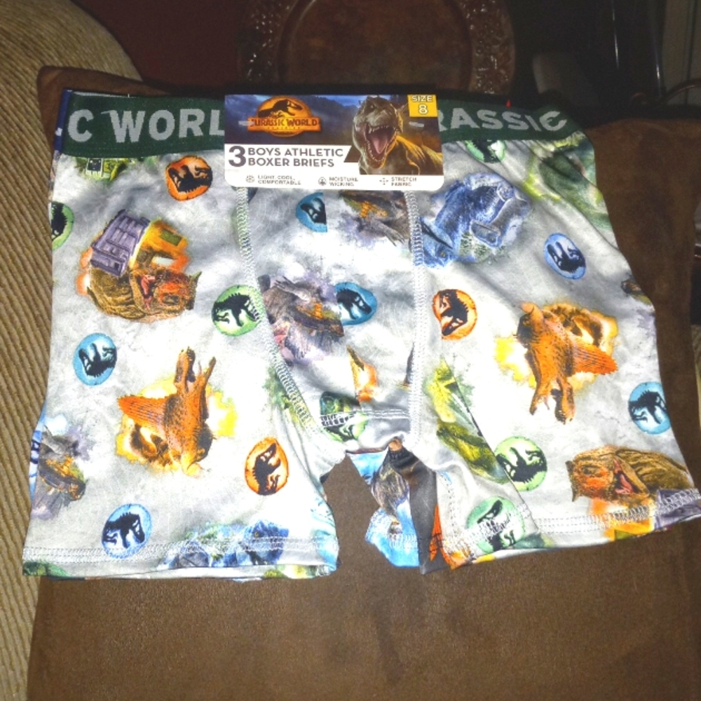 New Jurassic World Boys Briefs